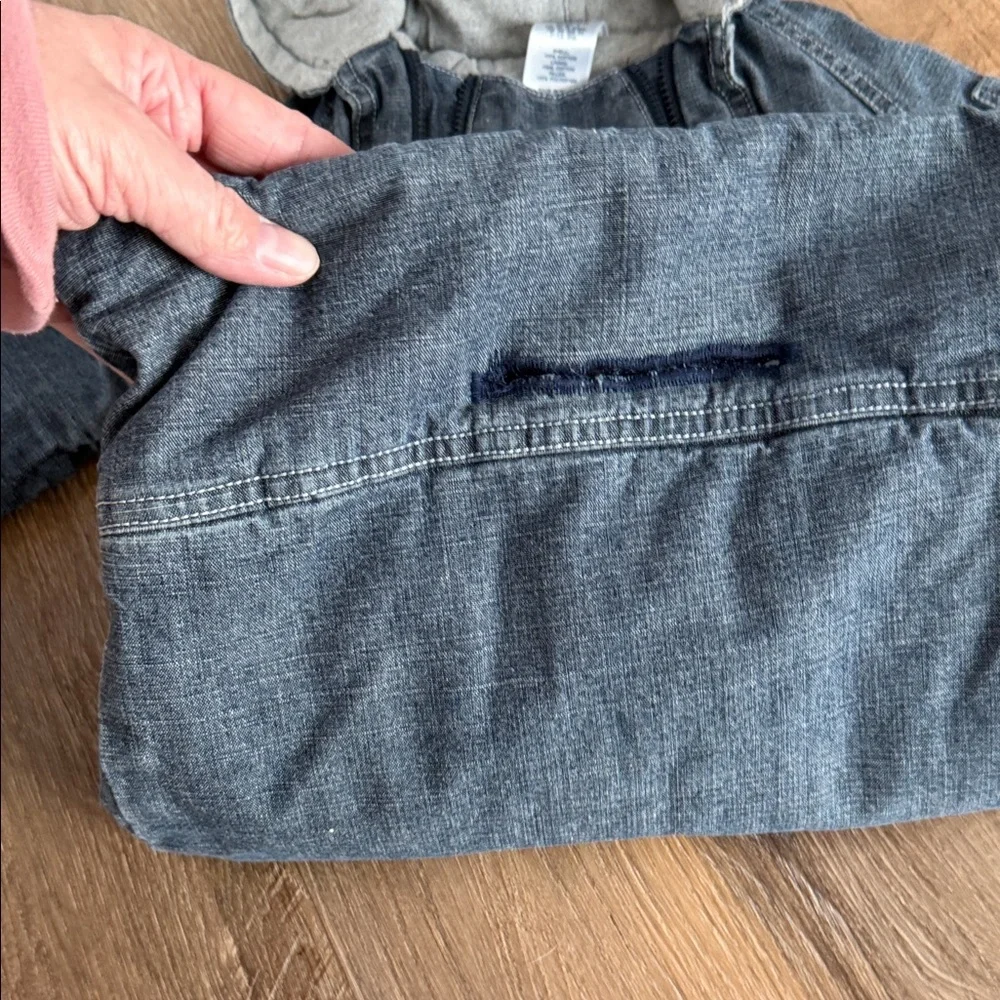 Baby Gap Denim Bunting Jersey Lined 0-3 Months